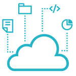 cloud storage services icon